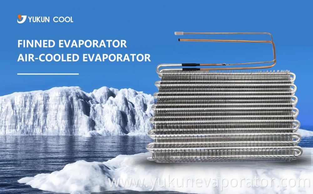 Copper Tube Finned Evaporator for Fridge